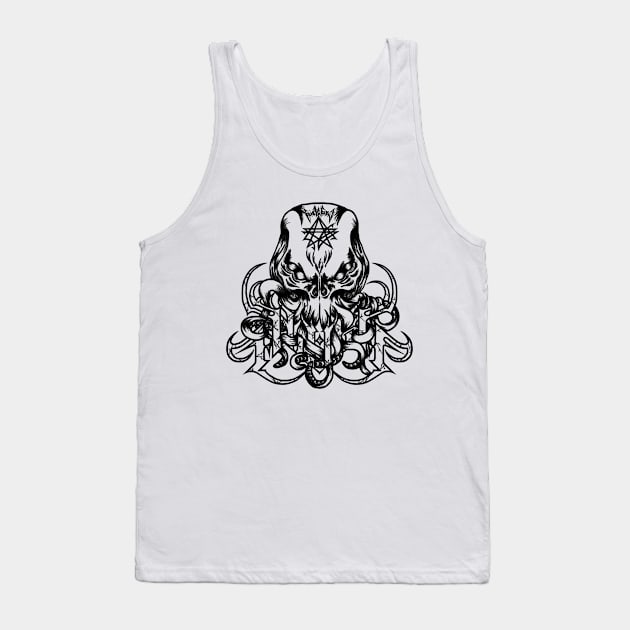 Сthulhu, Lovecraft, Rlyeh Tank Top by PickmxN